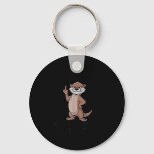 Porte-clés Loutre Étincelle Petite Moucharde Occupe-Toi de Te