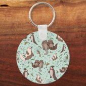Porte-clés Loutres de mer (Recto)