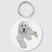 Porte-clés Lovable Goldendoodle (Recto)