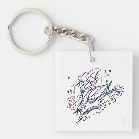 Porte-clés love (Devant)