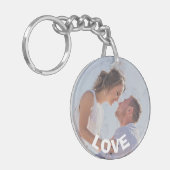 Porte-clés Love Always & Forever Porte - clé photo personnali (Devant gauche)
