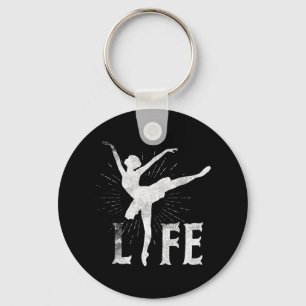Porte-clés Love Ballet Vie T Chemise Danseuse Cadeaux bal de