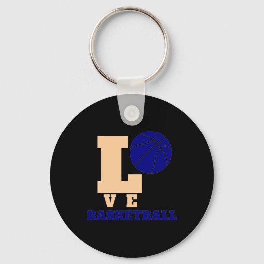 Porte-clés Love Basketball 1 (Recto)