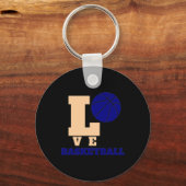Porte-clés Love Basketball 1 (Recto)