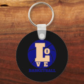 Porte-clés Love Basketball 3 (Recto)