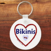 Porte-clés Love Bikinis (Recto)