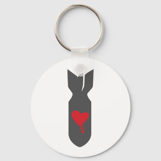 Porte-clés Love Bomber (Recto)