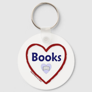 Porte-clés Love Books