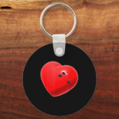 Porte-clés Love Bowling Ball Hearts Bowling Lover Valentine's (Recto)