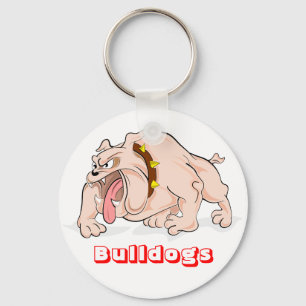 Porte-clés Love Bulldogs Cartoon Bulldog Chien Chien Porte - 