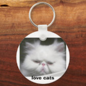 PORTE-CLÉS LOVE CATS (Recto)