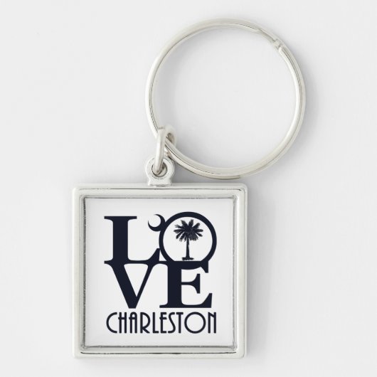Porte-clés LOVE Charleston (Devant)