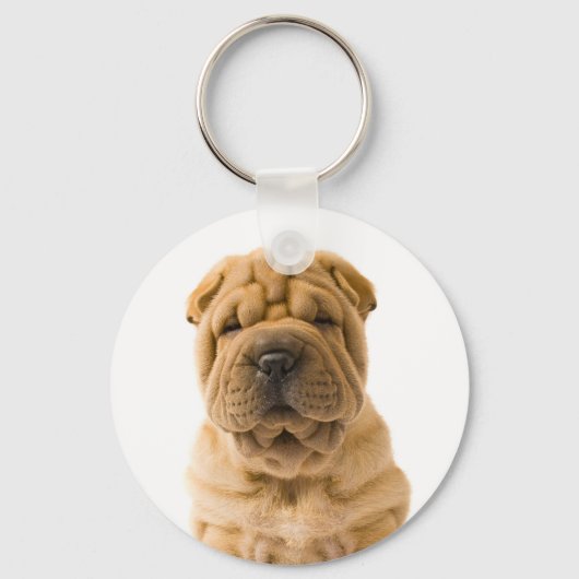 Porte-clés Love Chinois Shar Pei Chien Chien Chien Porte - cl (Recto)