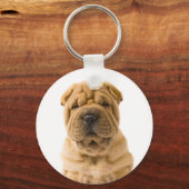 Porte-clés Love Chinois Shar Pei Chien Chien Chien Porte - cl (Recto)