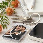 Porte-clés Love coeur personnalisées photo personnalisée<br><div class="desc">Love coeur personnalisé photo personnalisée fait porte - clé. Il vous suffit de télécharger votre propre photo sur cette clé et de repositionner ou de recadrer pour obtenir la meilleure adéquation. Cadeaux photo porte - clés faits par vous de Ricaso</div>