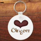 Porte-clés Love Gingers Porte - clé (Recto)