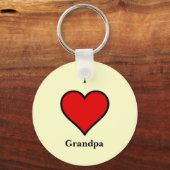 Porte-clés Love Grand-père (Recto)