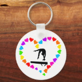 Porte-clés Love Gymnastique Porte - clé (Recto)