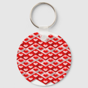 Porte-clés Love Heart Motif