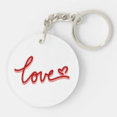 Porte-clés Love Heart Saint-Valentin (Dos)