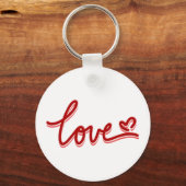 Porte-clés Love Heart Valentines (Recto)