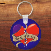 Porte-clés Love HurtscButton (Recto)