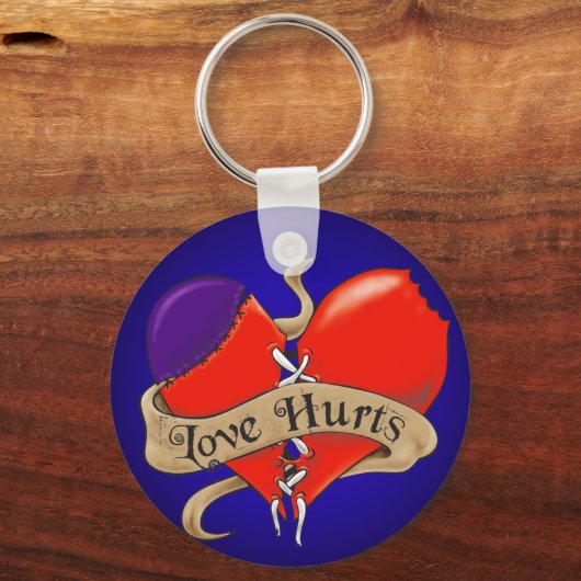 Porte-clés Love HurtscButton (Recto)