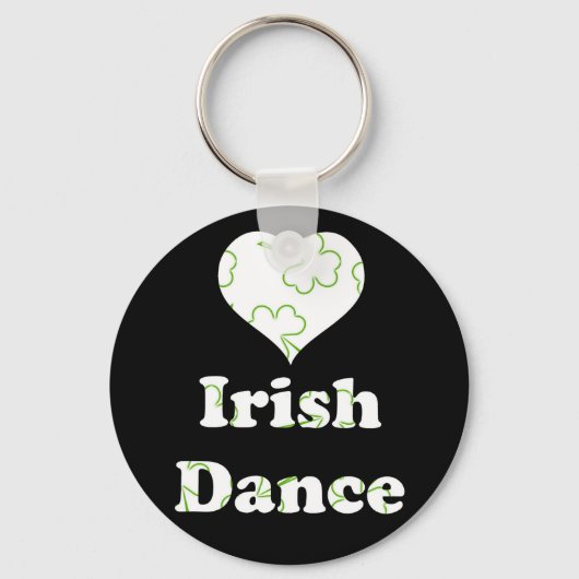 Porte-clés Love Irish Dance (Recto)