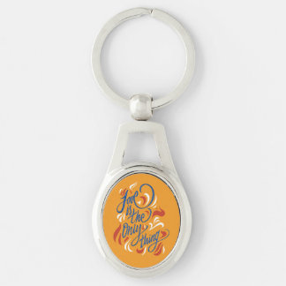 Porte-clés Love is the only thing -