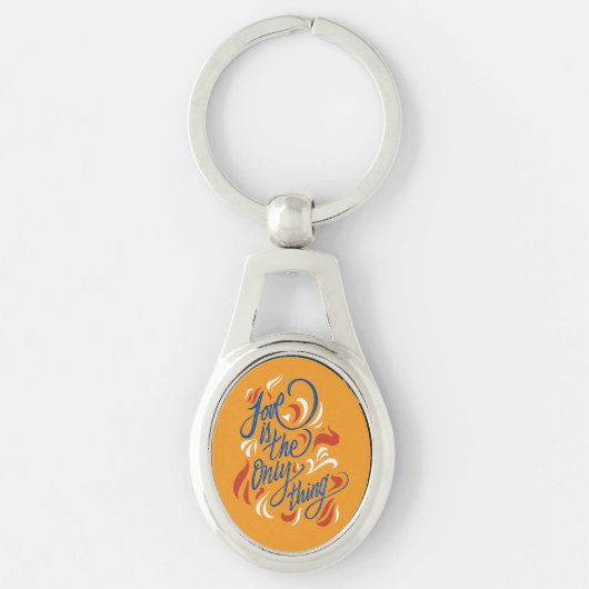 Porte-clés Love is the only thing - (Devant)
