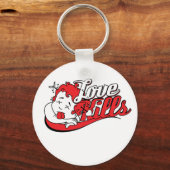 Porte-clés Love Kills (Recto)