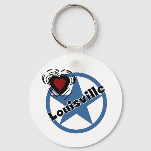 Porte-clés Love Louisville (Recto)