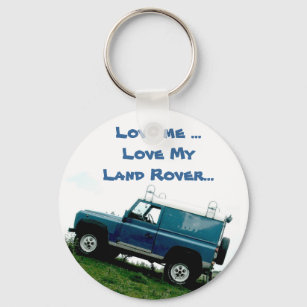 Porte-clés Love me ...Love My Land rover ...key chain
