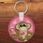 Porte-clés Love Monkey : Porte - clé (Recto)