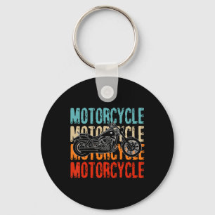 Porte-clés Love Motorcycle Mens Shirt Biker Boys Lover Papa &