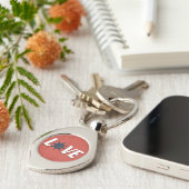 Porte-clés Love nautique design (Côté )