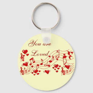 Porte-clés Love Notes_
