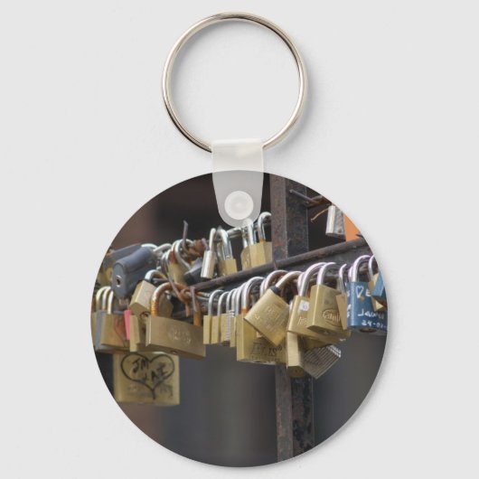 Porte-clés Love Padlocks, Prague (Recto)