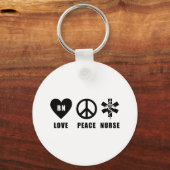 Porte-clés Love Peace RN (Recto)