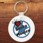 Porte-clés Love Père Noël Monica (Recto)