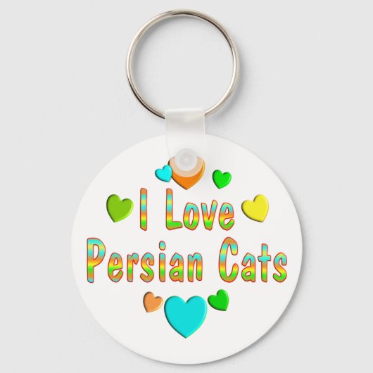 Porte-clés Love Persian Cats (Recto)