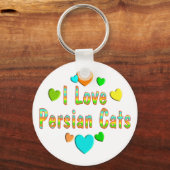 Porte-clés Love Persian Cats (Recto)