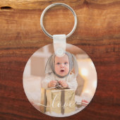 Porte-clés LOVE Photo personnalisée (Recto)