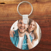 Porte-clés Love Photo Simple Keychain (Recto)