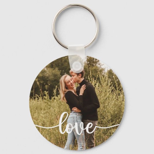 Porte-clés Love Photo Simple Porte - clé (Recto)