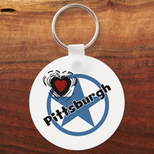 Porte-clés Love Pittsburgh (Recto)