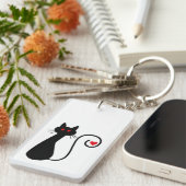 Porte-clés Love Porte - clé de chats (Devant droit)