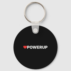 Porte-clés Love Powerup - Coeur