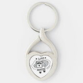 Porte-clés Love Rescue - Heart Keychain (Devant)