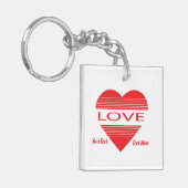 Porte-clés Love & Romance Concept Design with Heart Elements (Devant gauche)